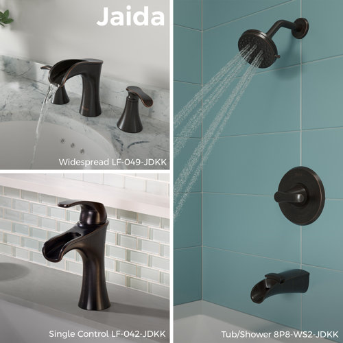 Pfister Jaida Widespread Bathroom Faucet with Drain Assembly & Reviews